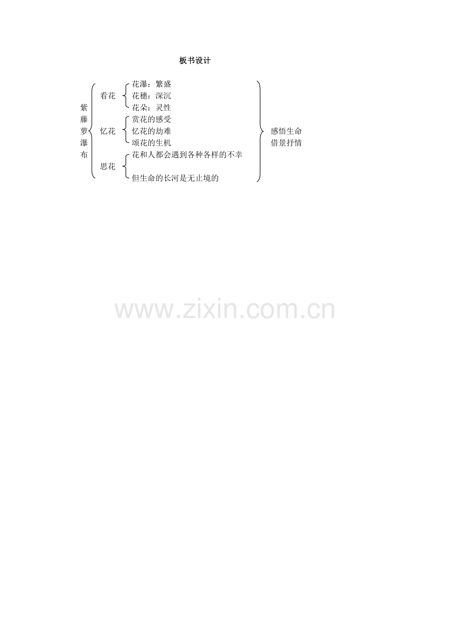 (部编)初中语文人教2011课标版七年级下册17紫藤萝瀑布-第一课时.docx_第3页