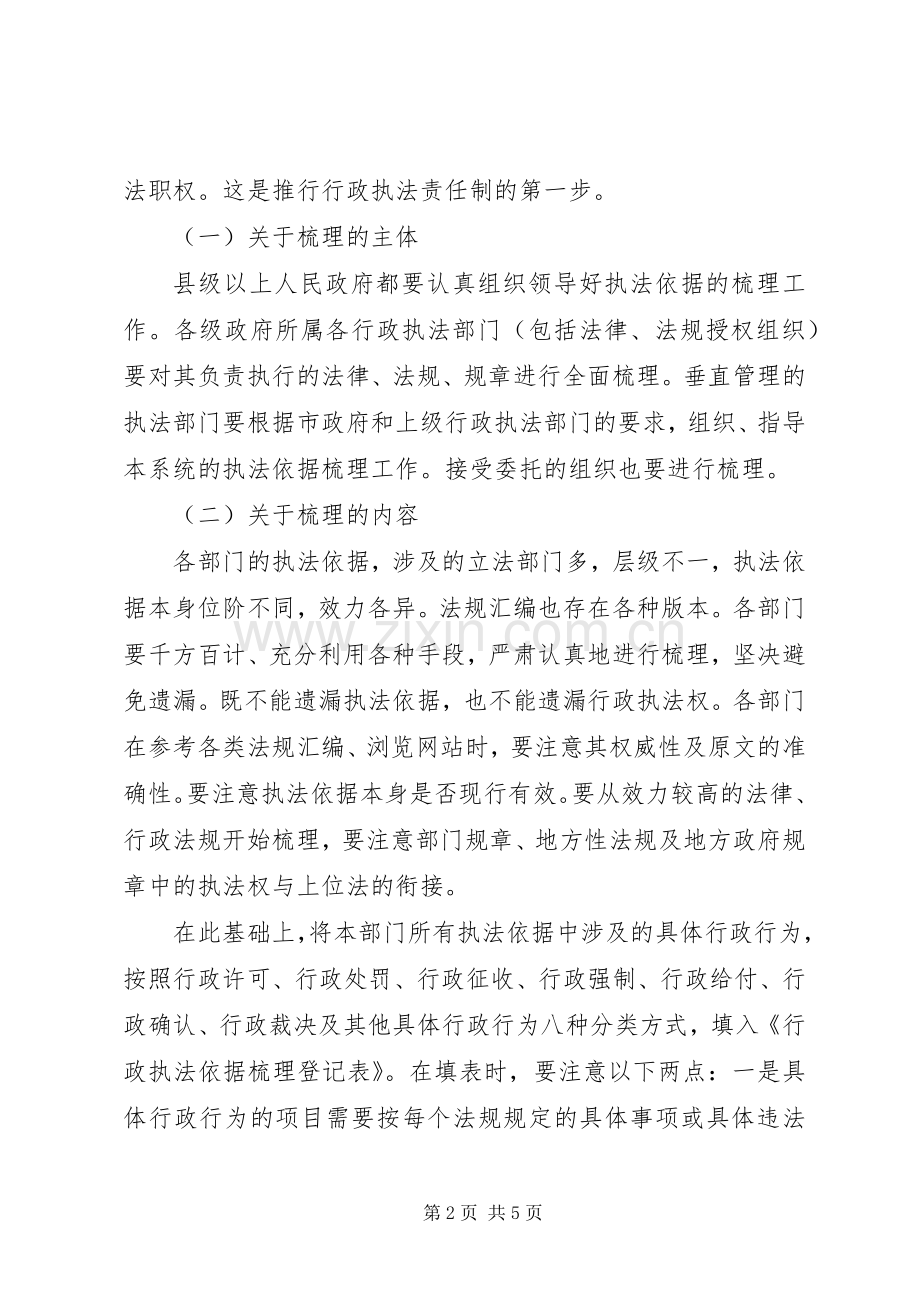 市长在行政执法依据梳理会发言稿.docx_第2页