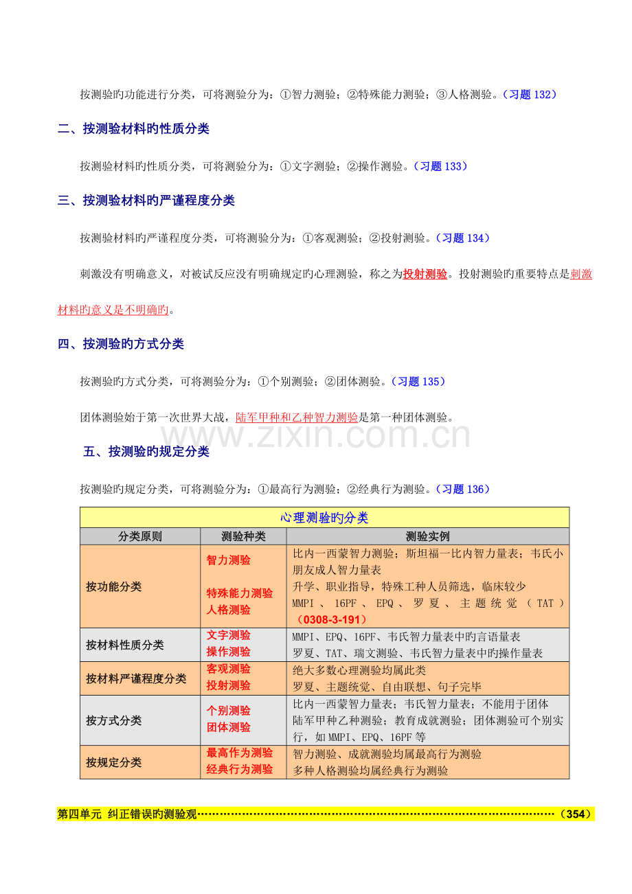 2023年心理咨询师心理测量学知识复习概要.doc_第3页