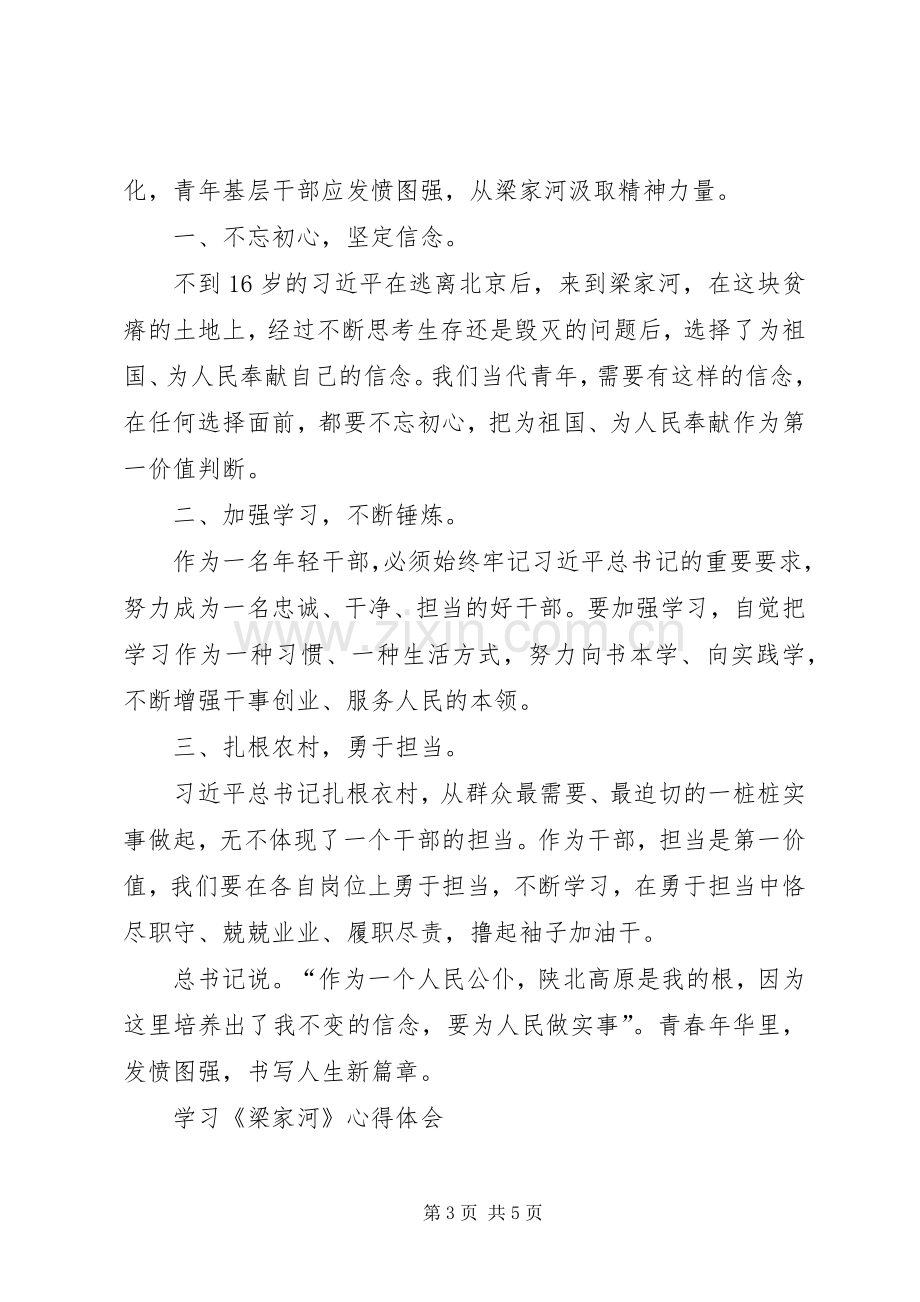 学习梁家河演讲稿范文及心得体会.docx_第3页