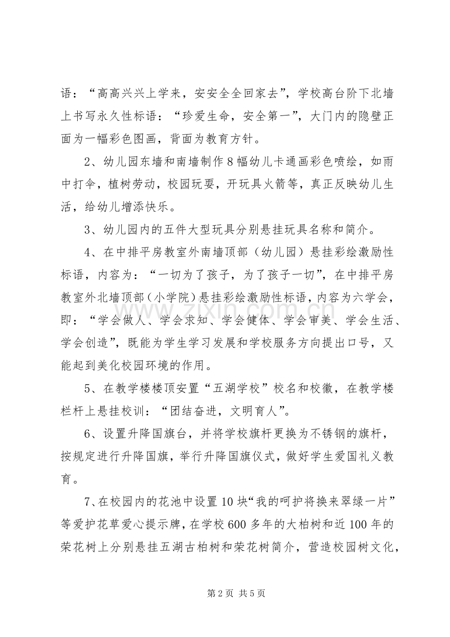 楼道文化布置实施方案 .docx_第2页