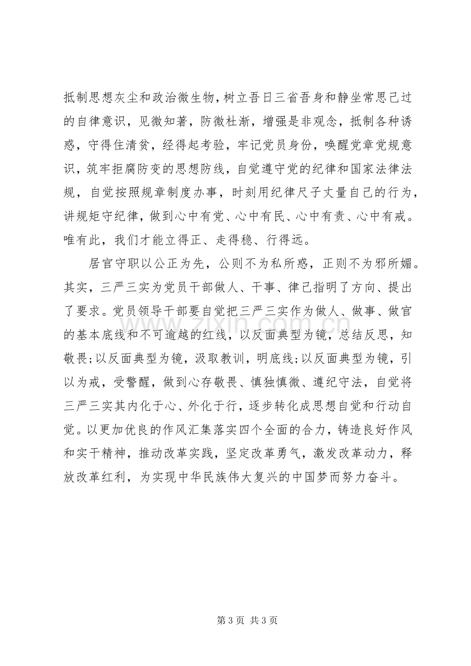 反面典型发言材料提纲范文1.docx_第3页