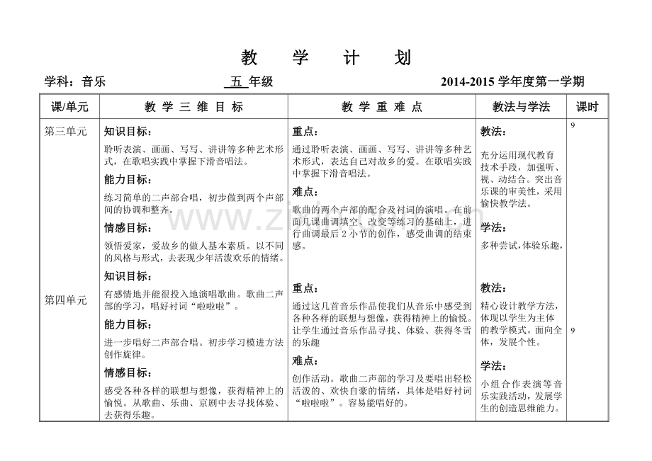 新五上教学计划.doc_第2页