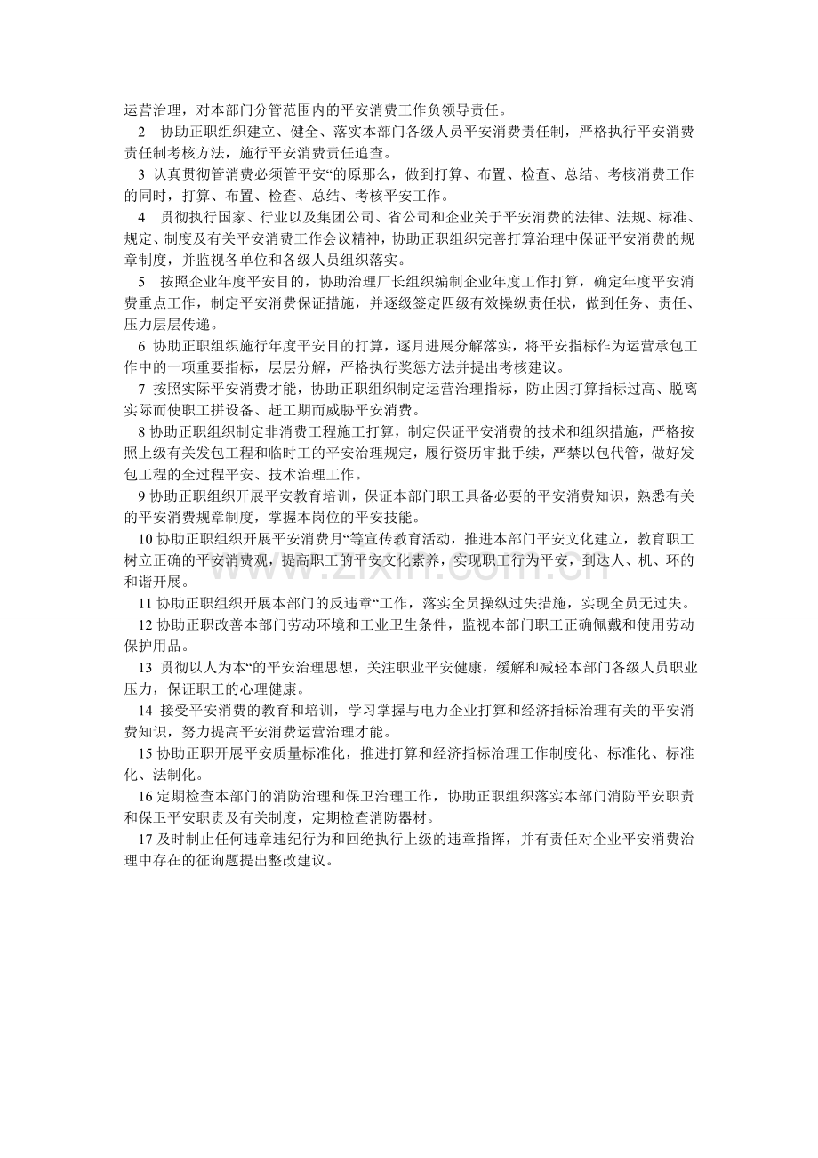 计划发展部主任安全职责.doc_第2页