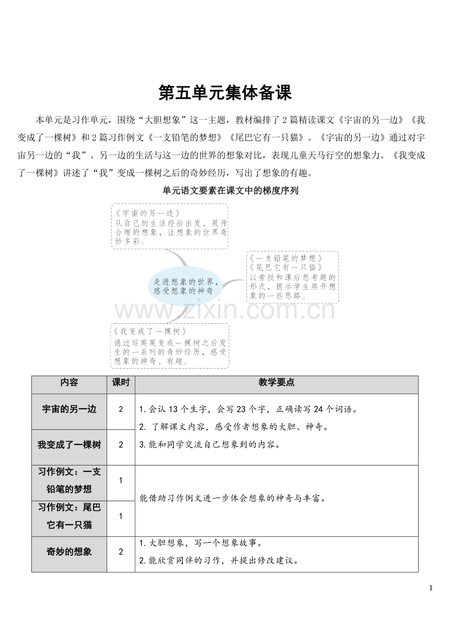 三年级下册语文《宇宙的另一边》教案.doc_第1页