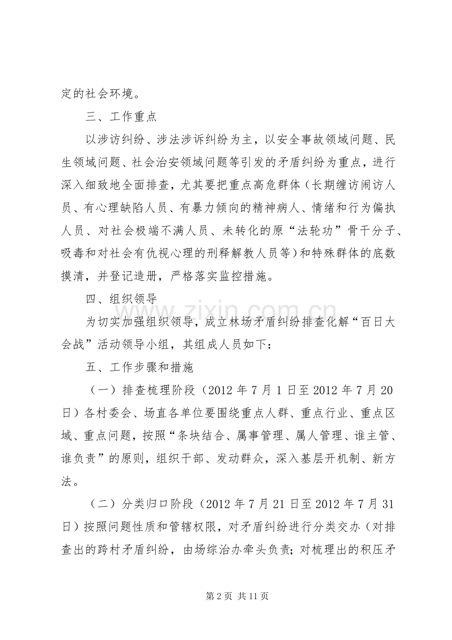 林场矛盾纠纷整治实施方案2篇.docx_第2页