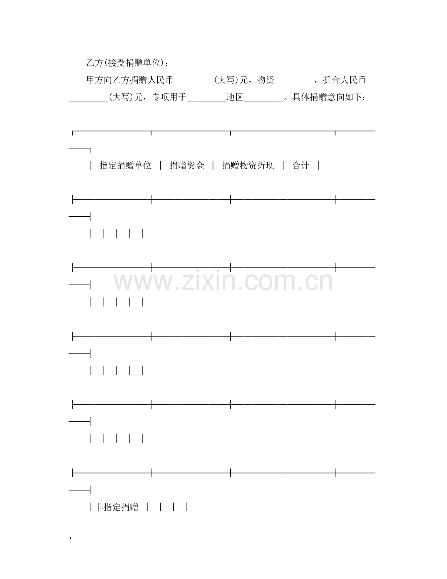 简单的赠与合同范本3篇.docx_第2页