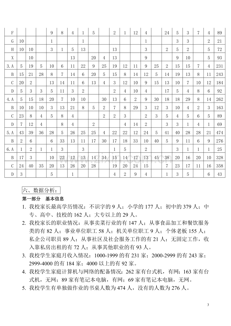 三眼桥小学家庭教育现状分析.doc_第3页