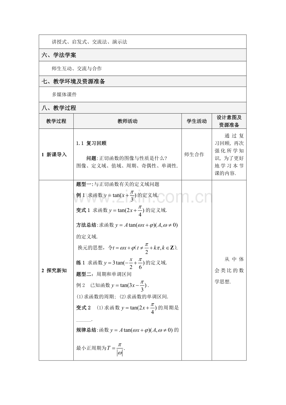 正切函数图像与性质的应用.docx_第2页