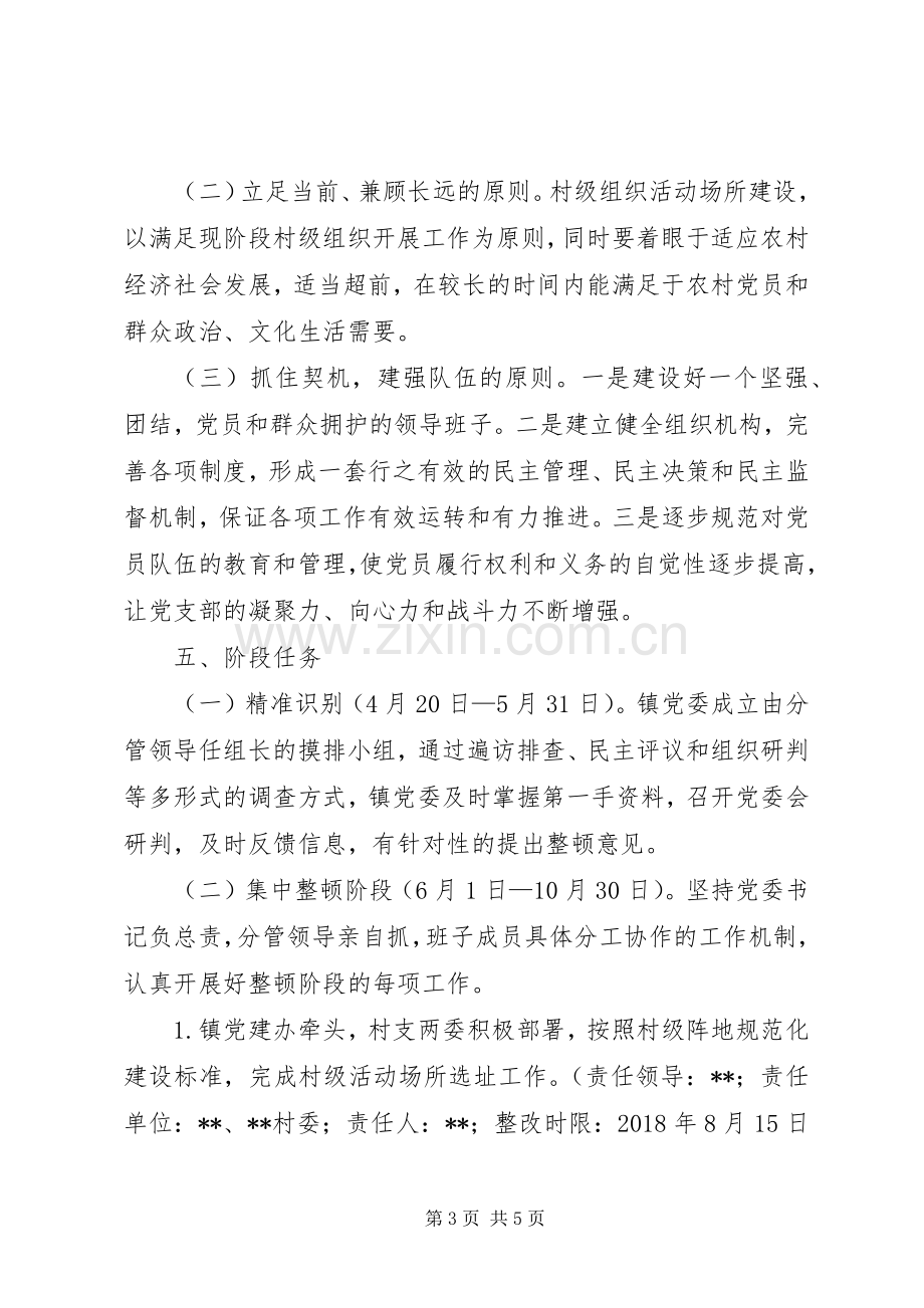 关于整顿某村后进党组织的工作实施方案 .docx_第3页