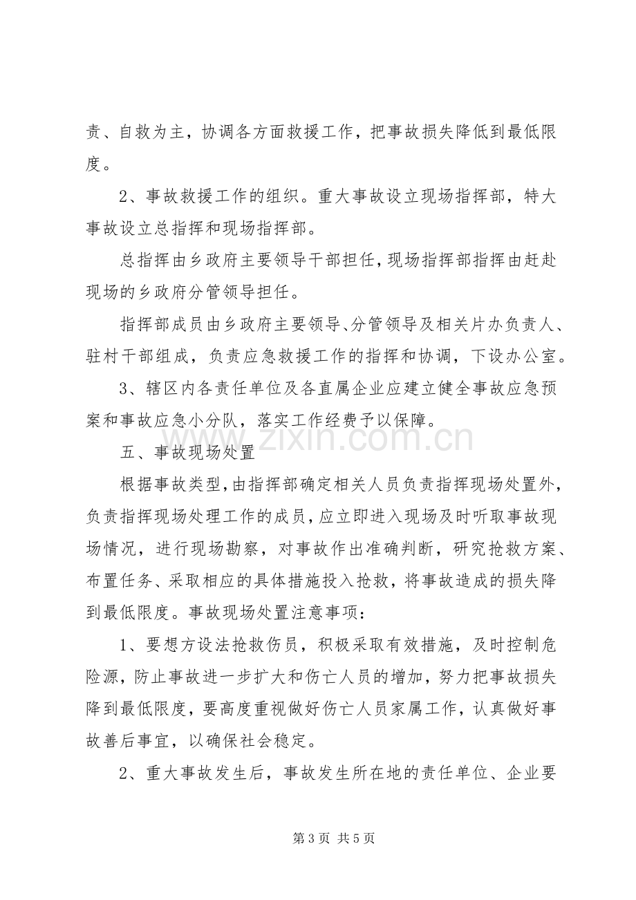 乡重特大事故应急预案 .docx_第3页