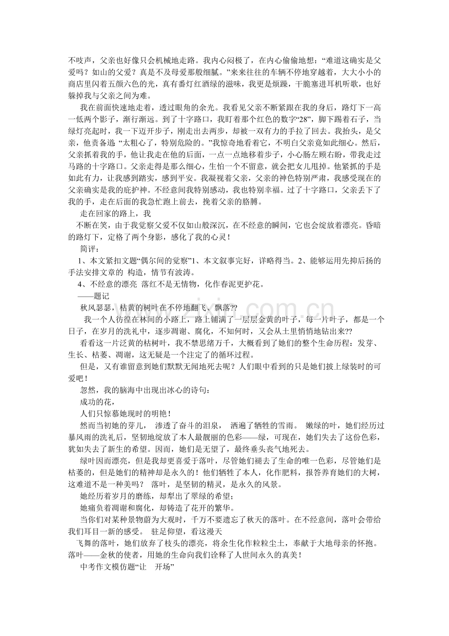 偶然的发现作文500字.doc_第3页