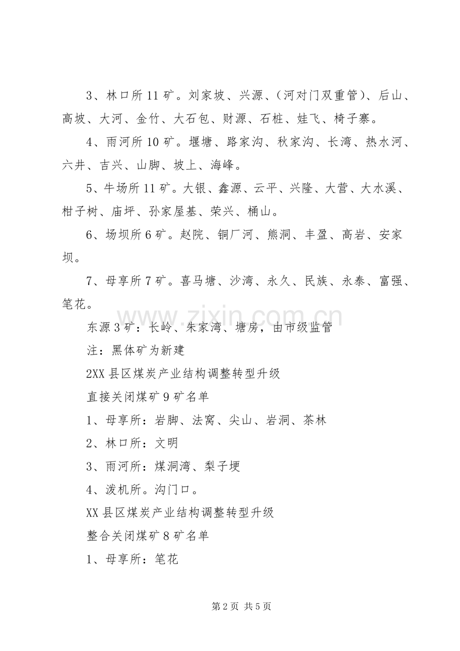 XX煤矿资源整合转型升级实施方案 .docx_第2页