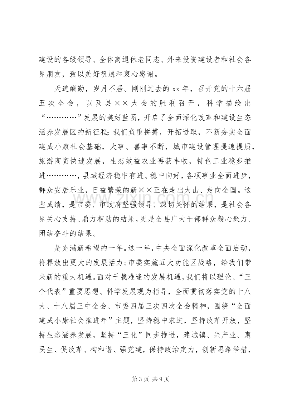 20XX年元旦企业领导的演讲致辞.docx_第3页