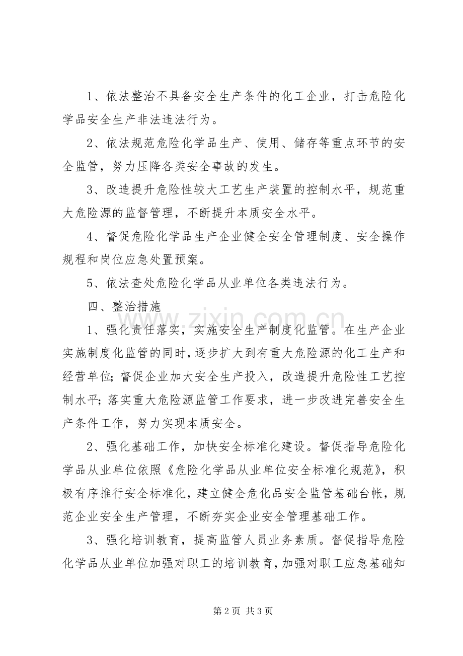 化学品安全整治实施方案 .docx_第2页