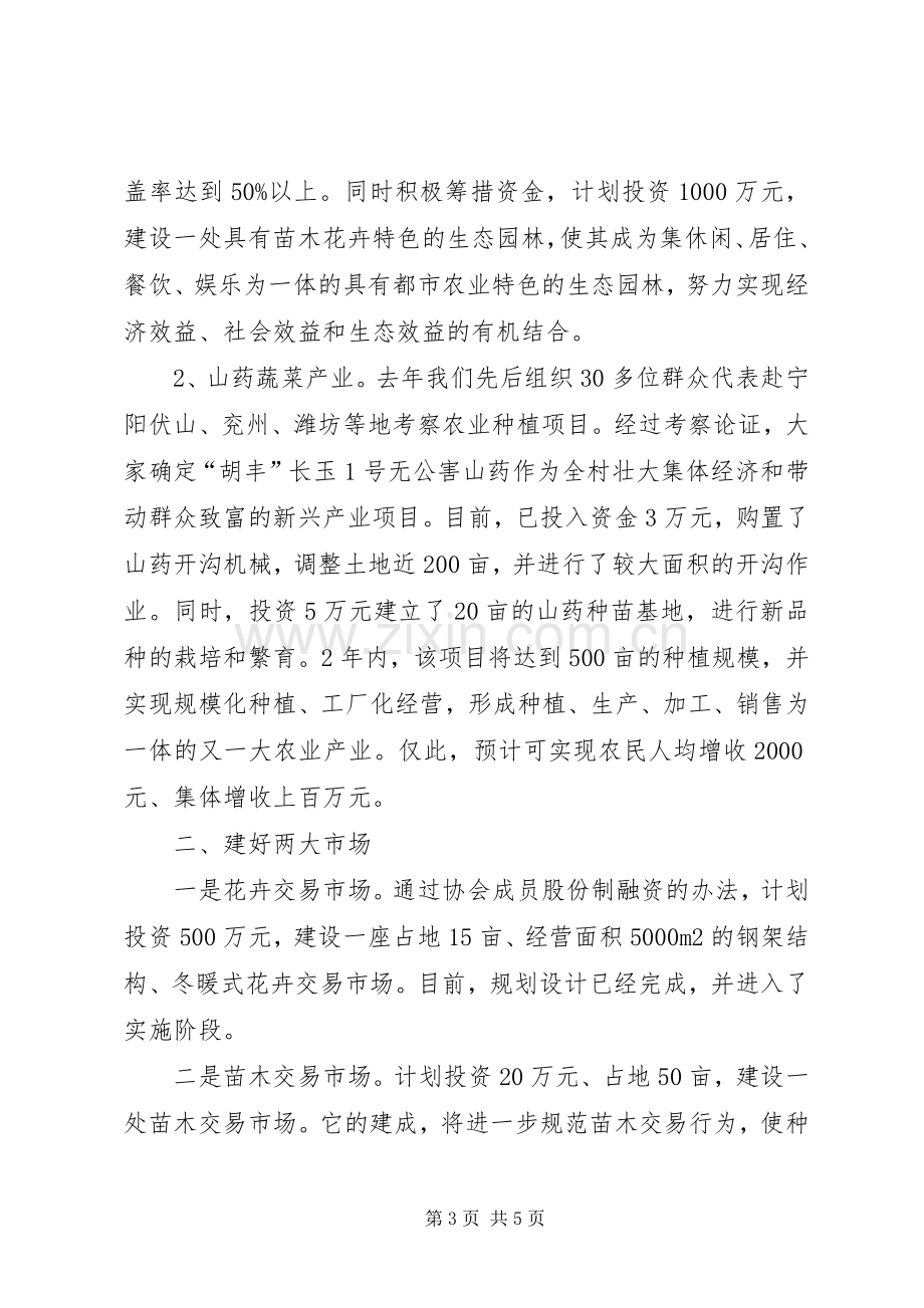 村党支部书记社会主义新农村建设表态发言稿 (3).docx_第3页