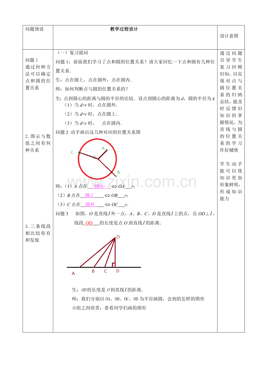 直线与圆的位置关系教学案.doc_第2页