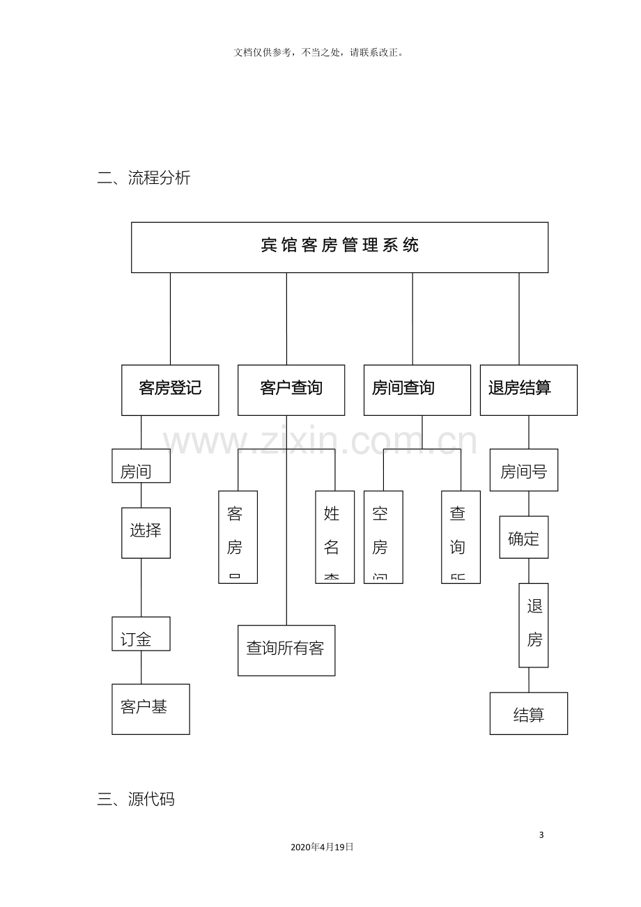 课程设计宾馆管理系统C语言版.doc_第3页