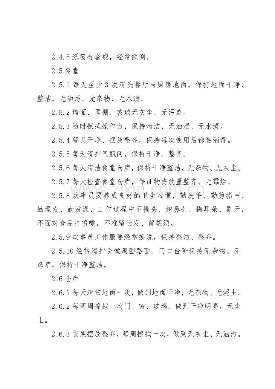 办公室区域卫生管理规章制度 .docx_第3页