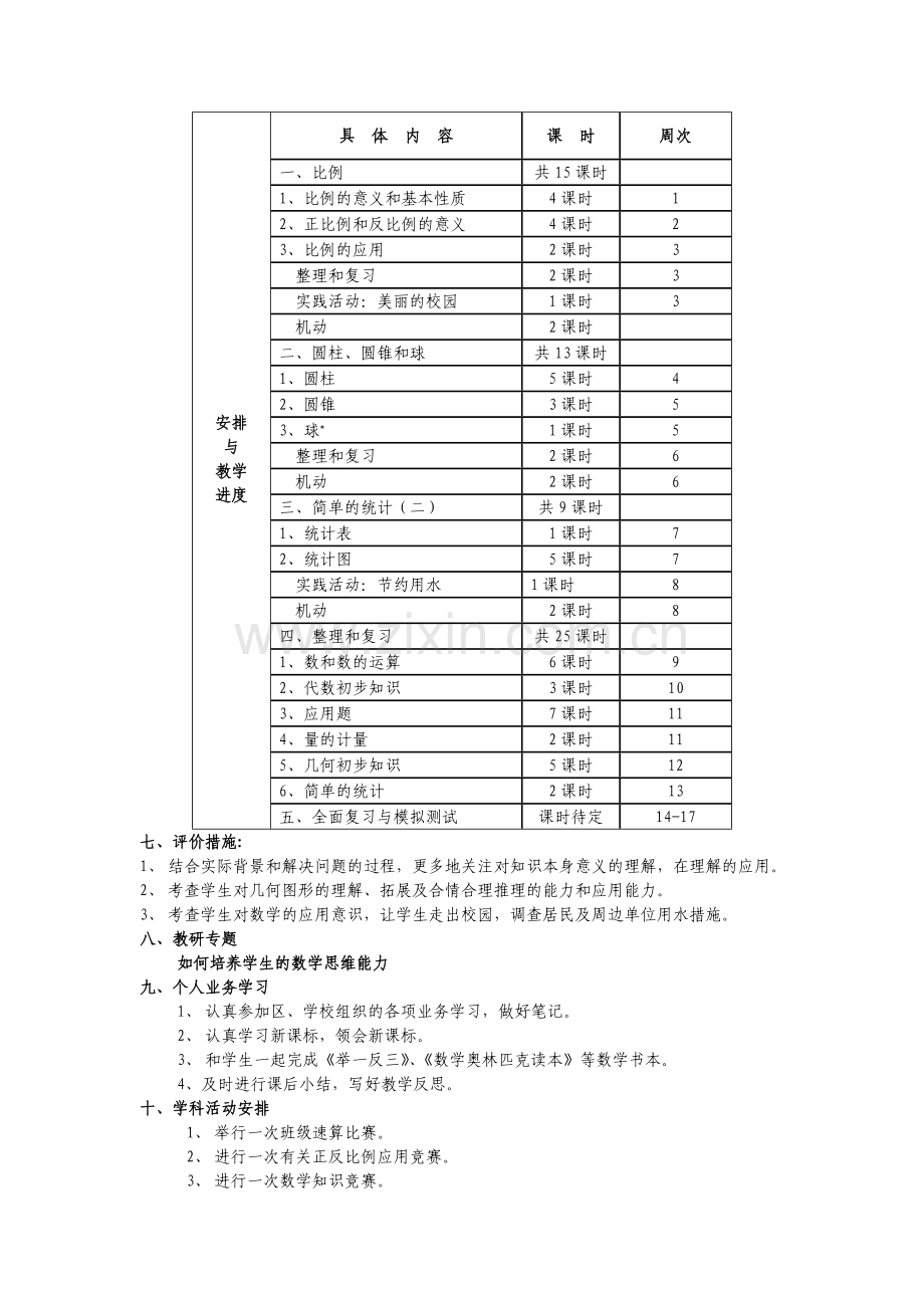 第十二册数学教学计划1.doc_第2页