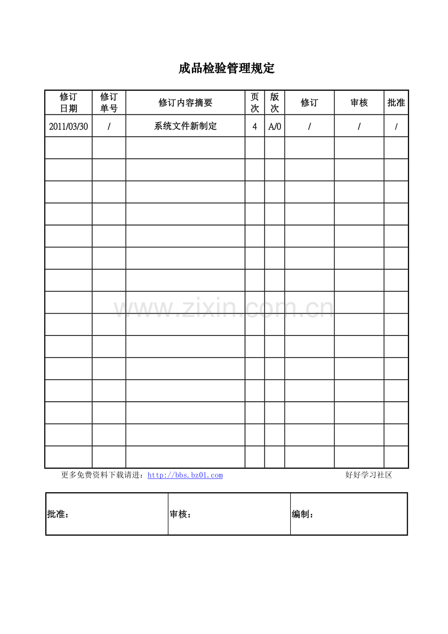 成品检验管理规定.doc_第1页