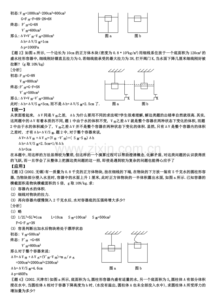 压强及浮力培优题.doc_第2页