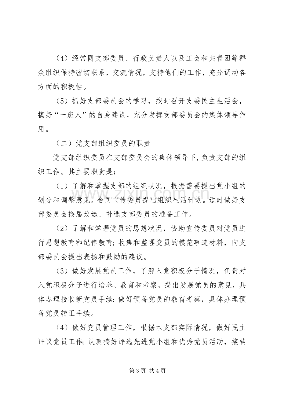 党支部委员职责要求分工(2).docx_第3页