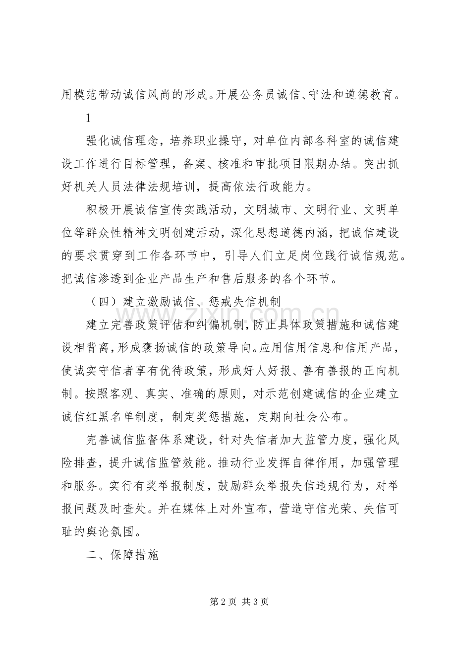 市单位诚信建设规章制度与措施.docx_第2页