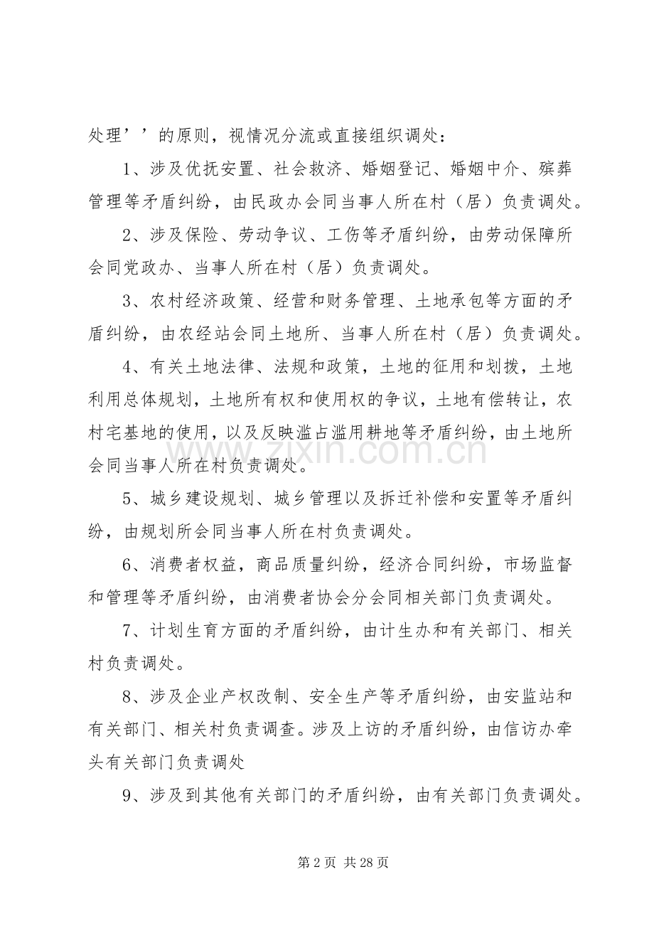 乡矛盾纠纷排查调处规章制度.docx_第2页