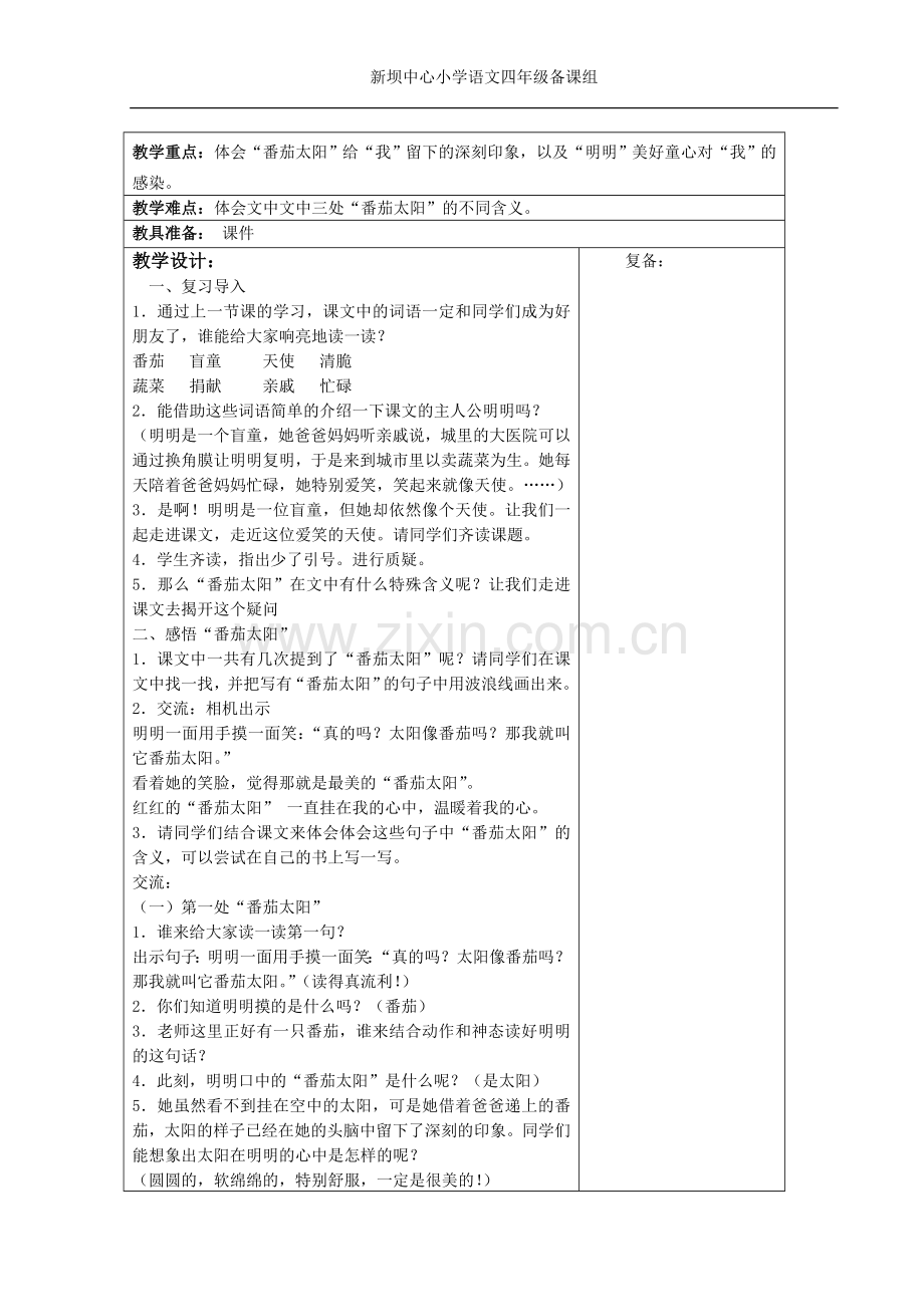 《番茄太阳》教学设计(1).doc_第3页