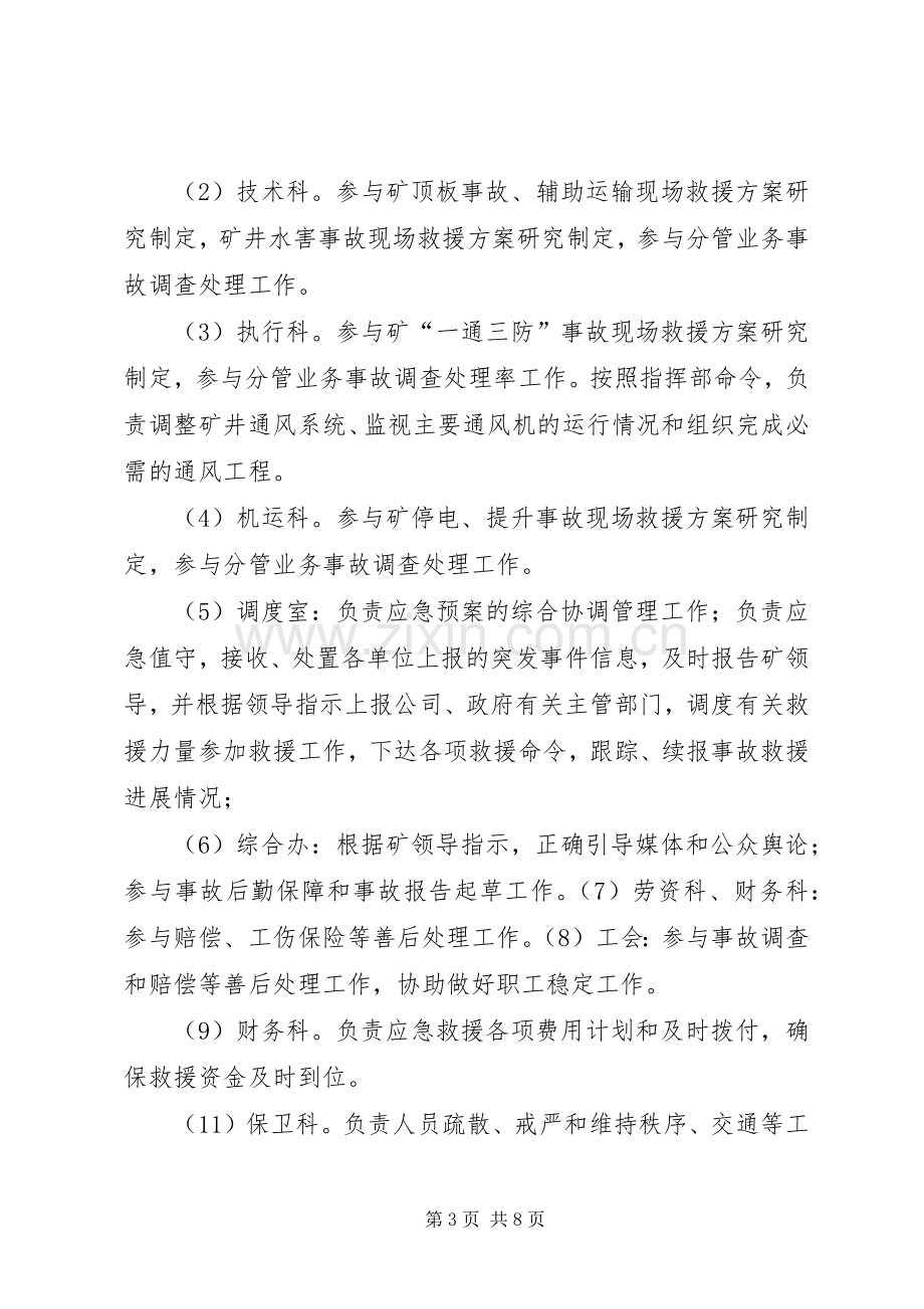 煤矿应急救援组织及其职责要求.docx_第3页