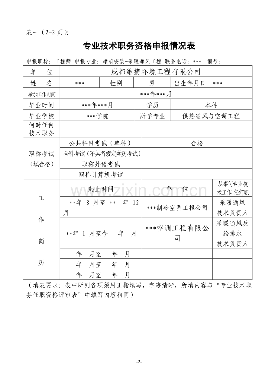 工程师职称评审电子表格-全套.doc_第2页