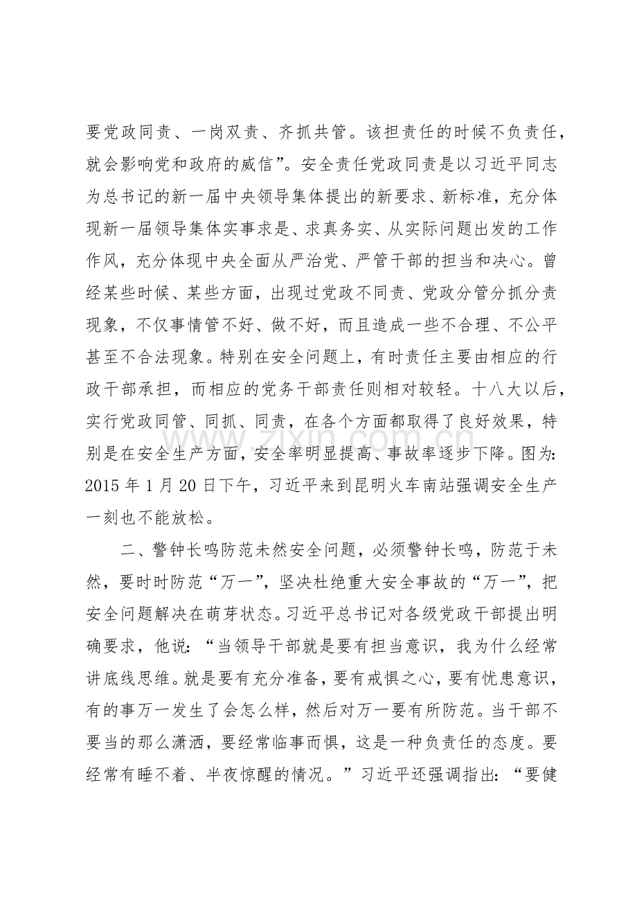 安全生产“党政同责一岗双责齐抓共管”工作规章制度细则.docx_第2页