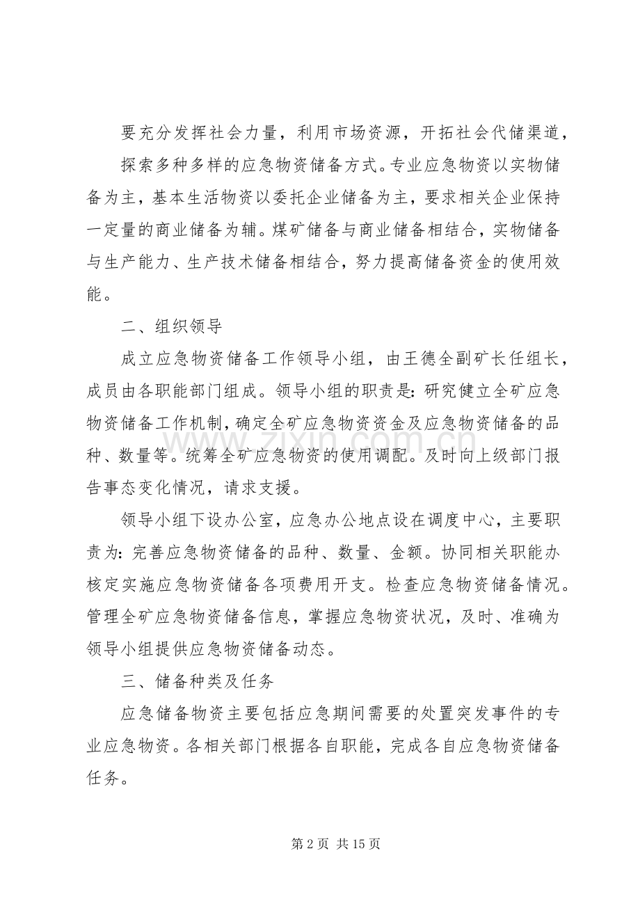 应急物资储备管理规章制度.docx_第2页