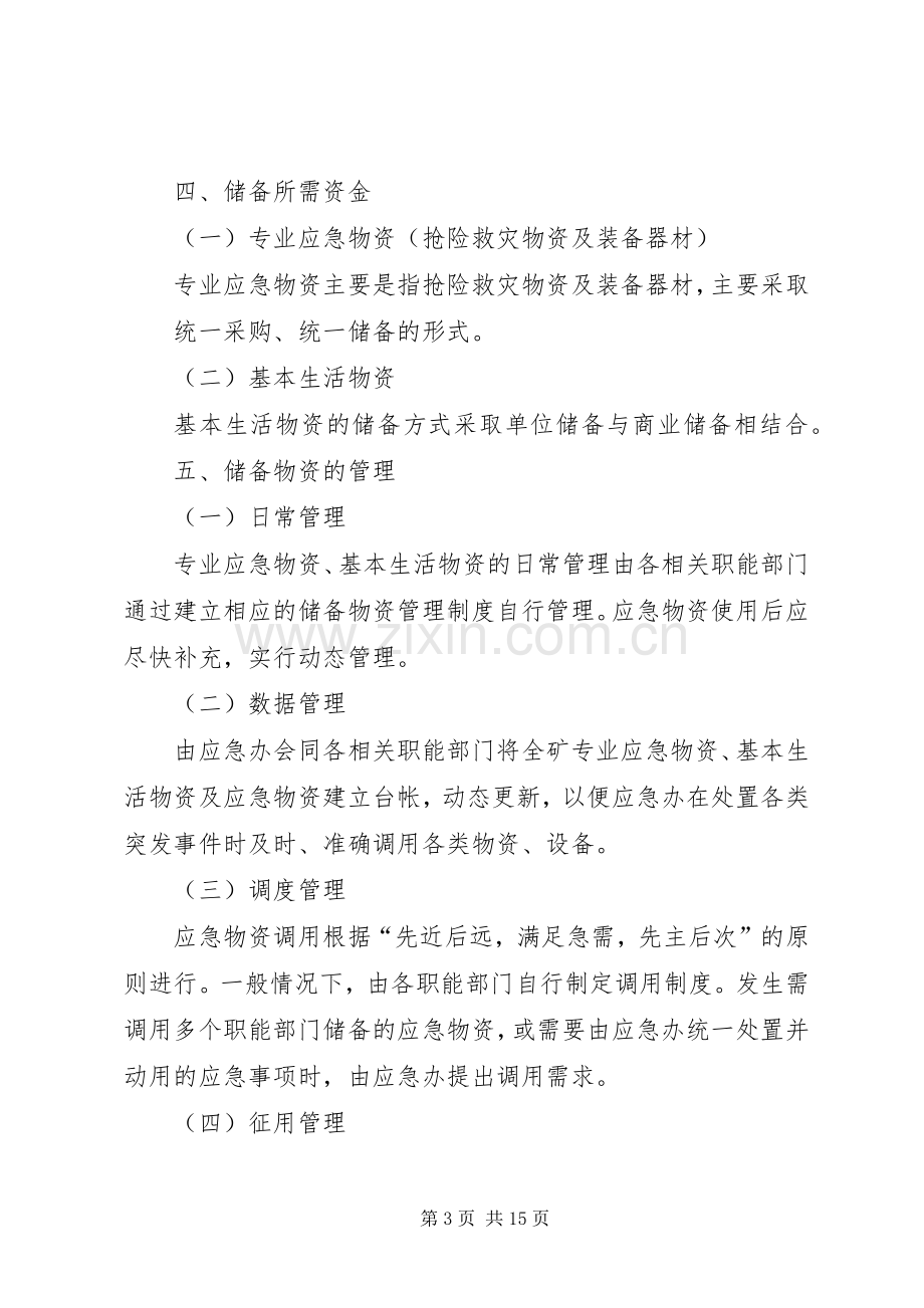 应急物资储备管理规章制度.docx_第3页