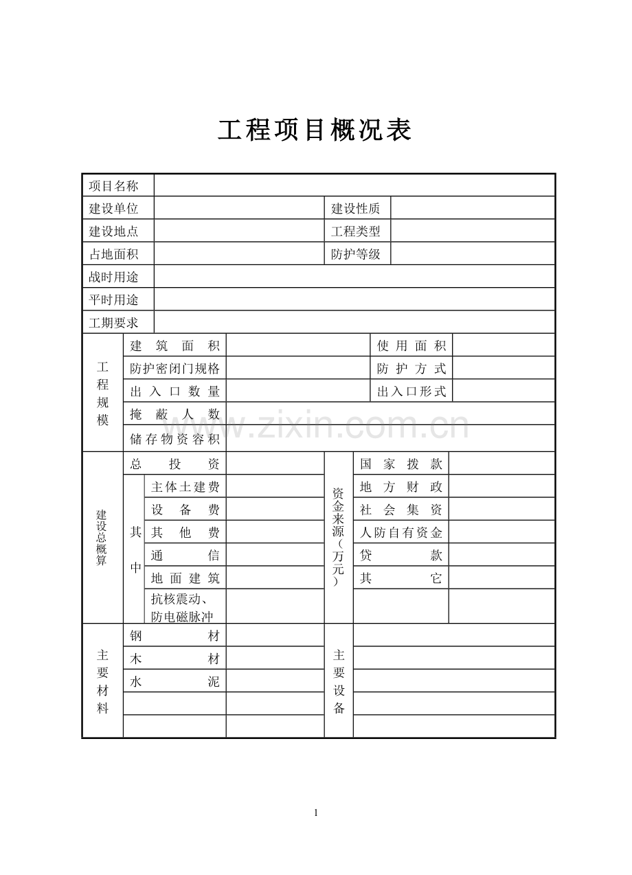 人民防空工程项目.doc_第2页