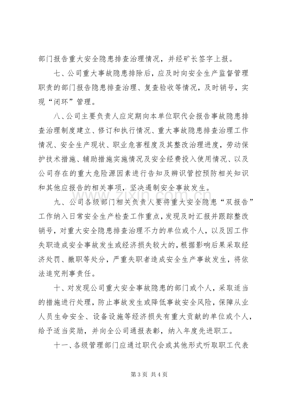 重大隐患治理双报告规章制度 .docx_第3页