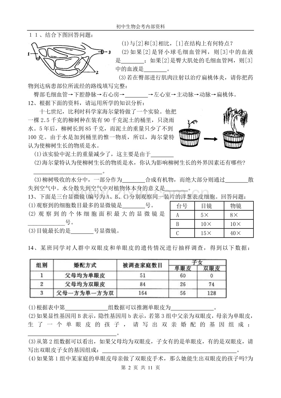 初中生物会考内部资料.doc_第2页