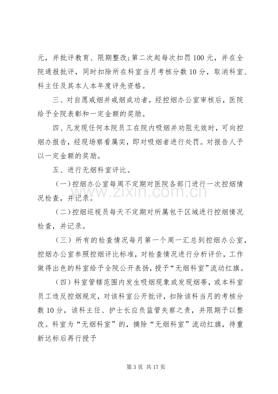 县区人民医院控烟工作考核奖惩规章制度.docx_第3页