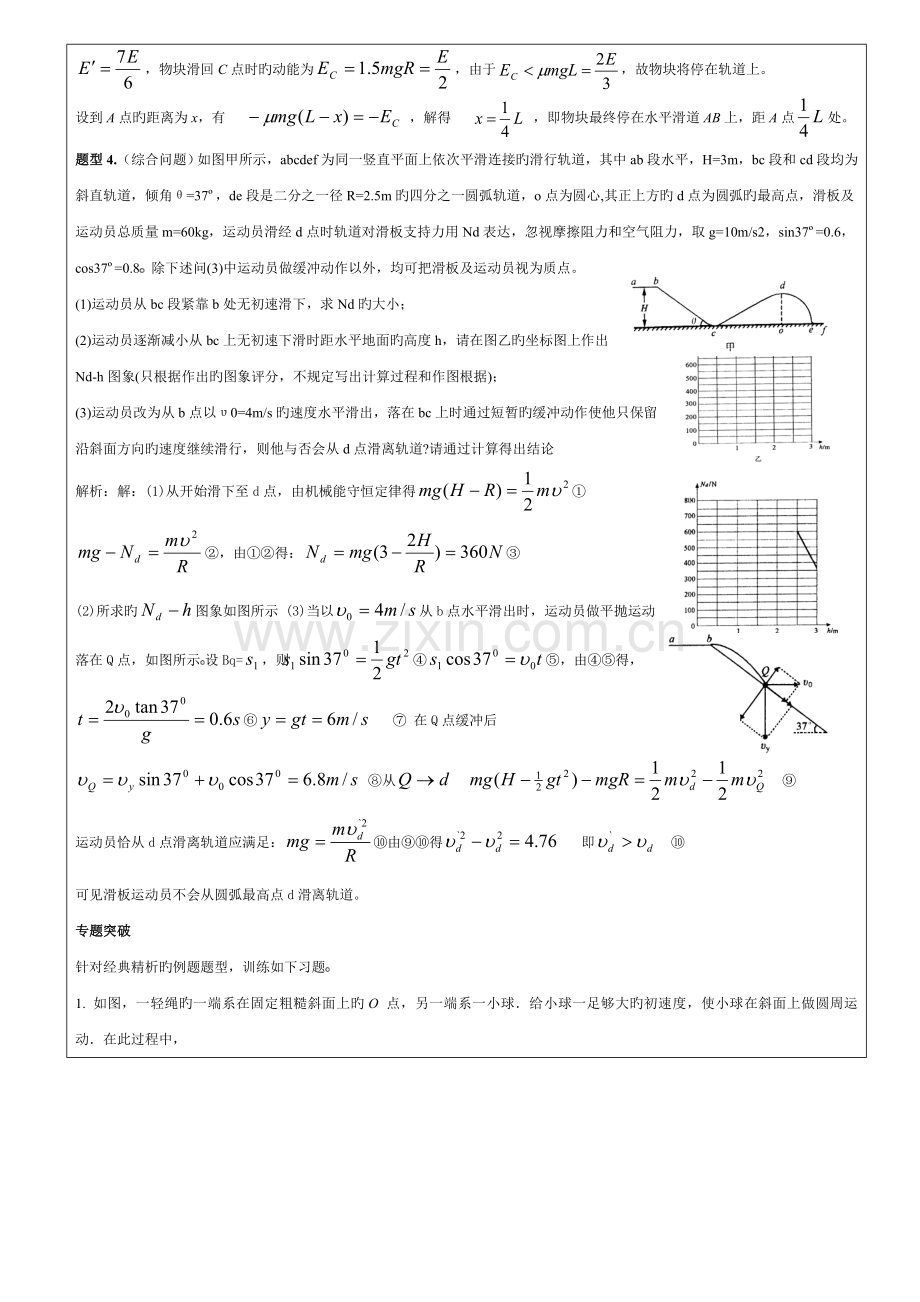 2022年高中物理功和能知识点与题型总结.doc_第3页