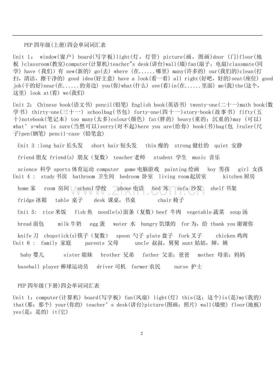 三至六年级单词表.doc_第2页