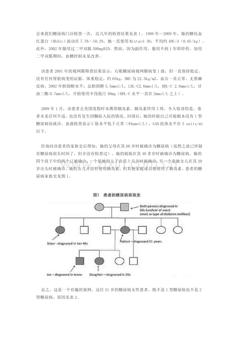 MODY—你不知道的非1型非2型糖尿病.doc_第2页