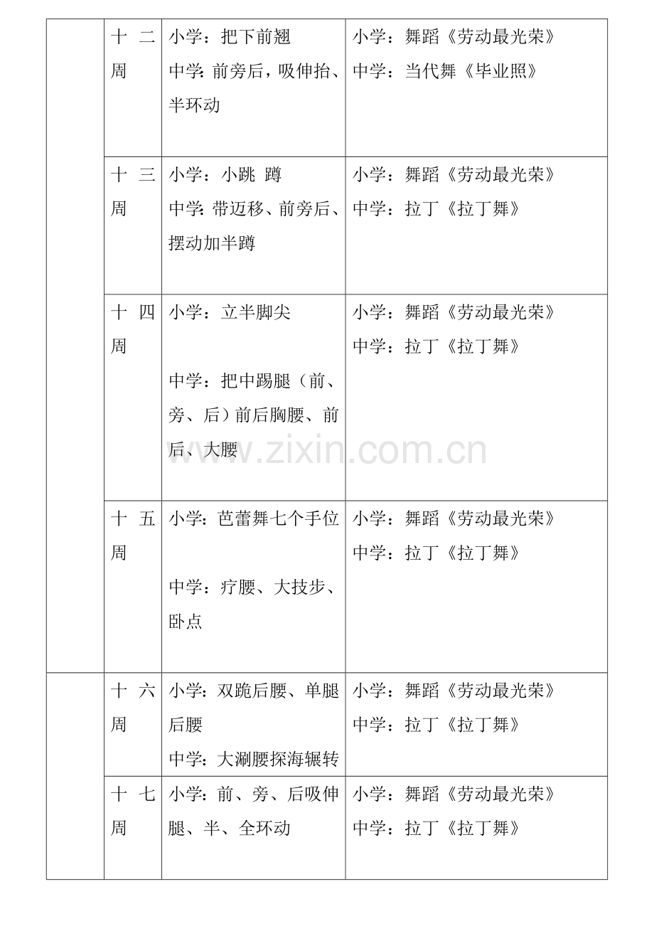 舞蹈班教学计划1.doc_第3页