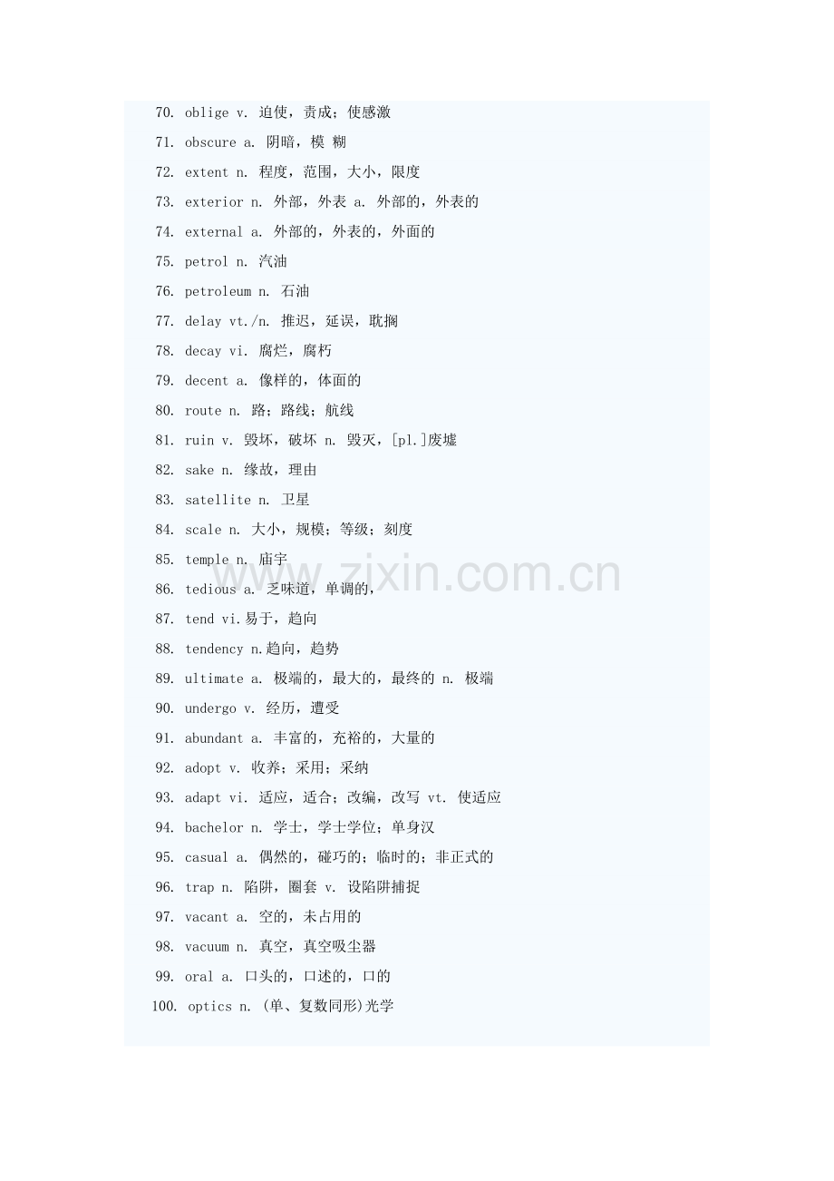 大学英语四级690个高频词汇(1).doc_第3页