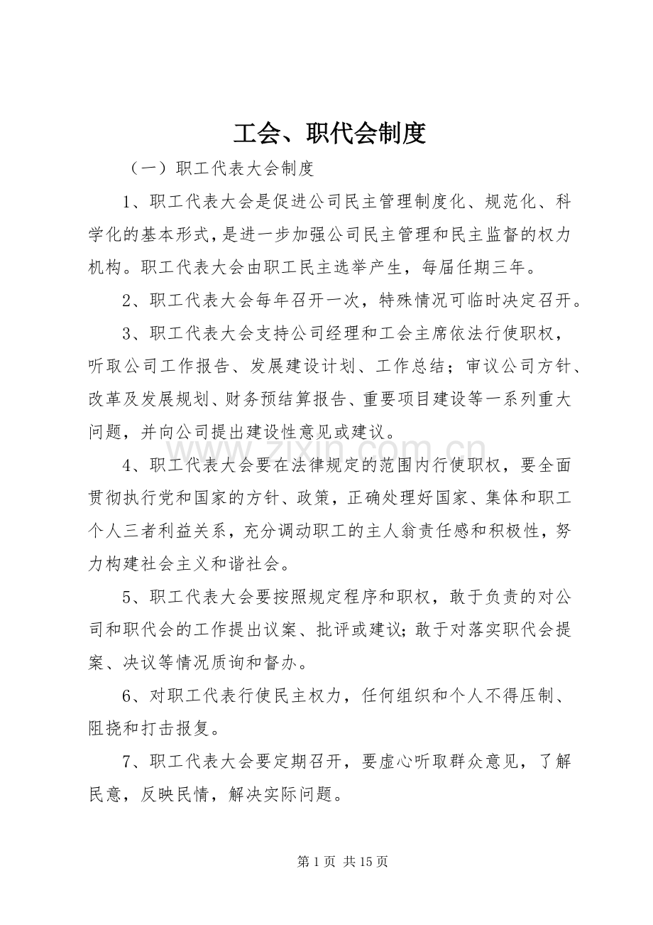 工会、职代会规章制度 (2).docx_第1页