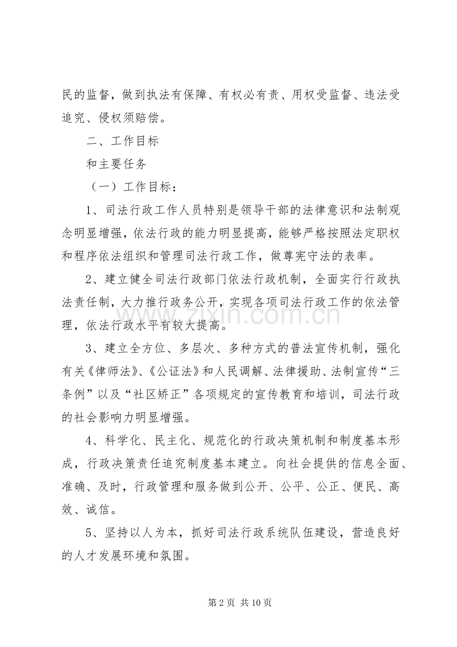 司法局依法行政工作规章制度.docx_第2页