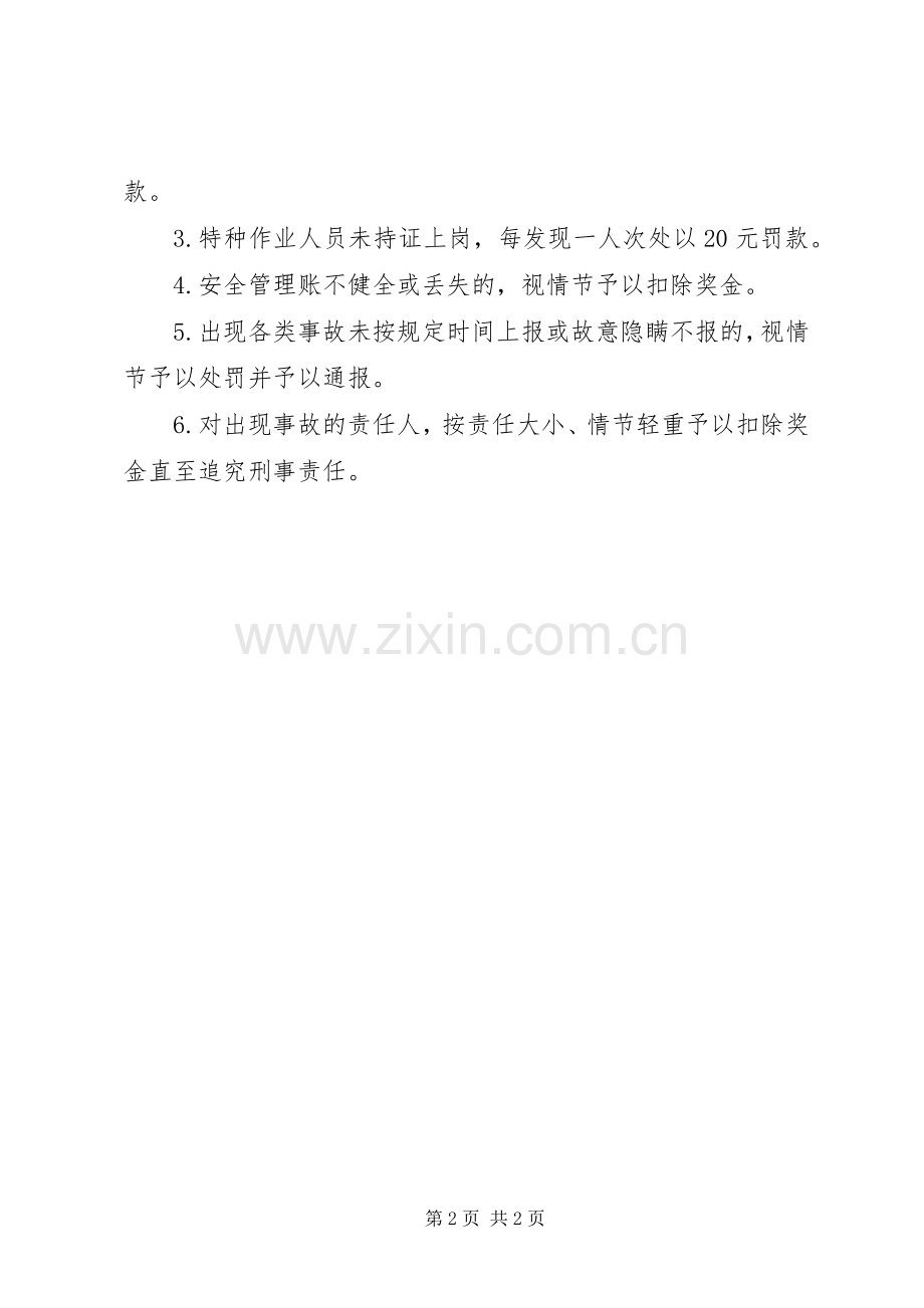 公司安全奖惩规章制度.docx_第2页