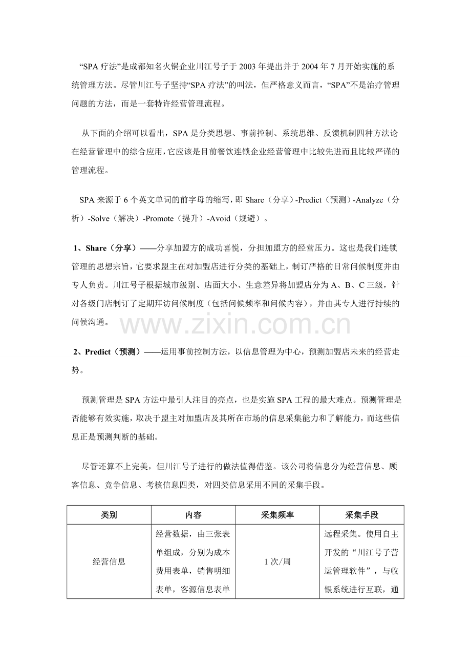 餐饮特许经营管理的SPA疗法.doc_第2页