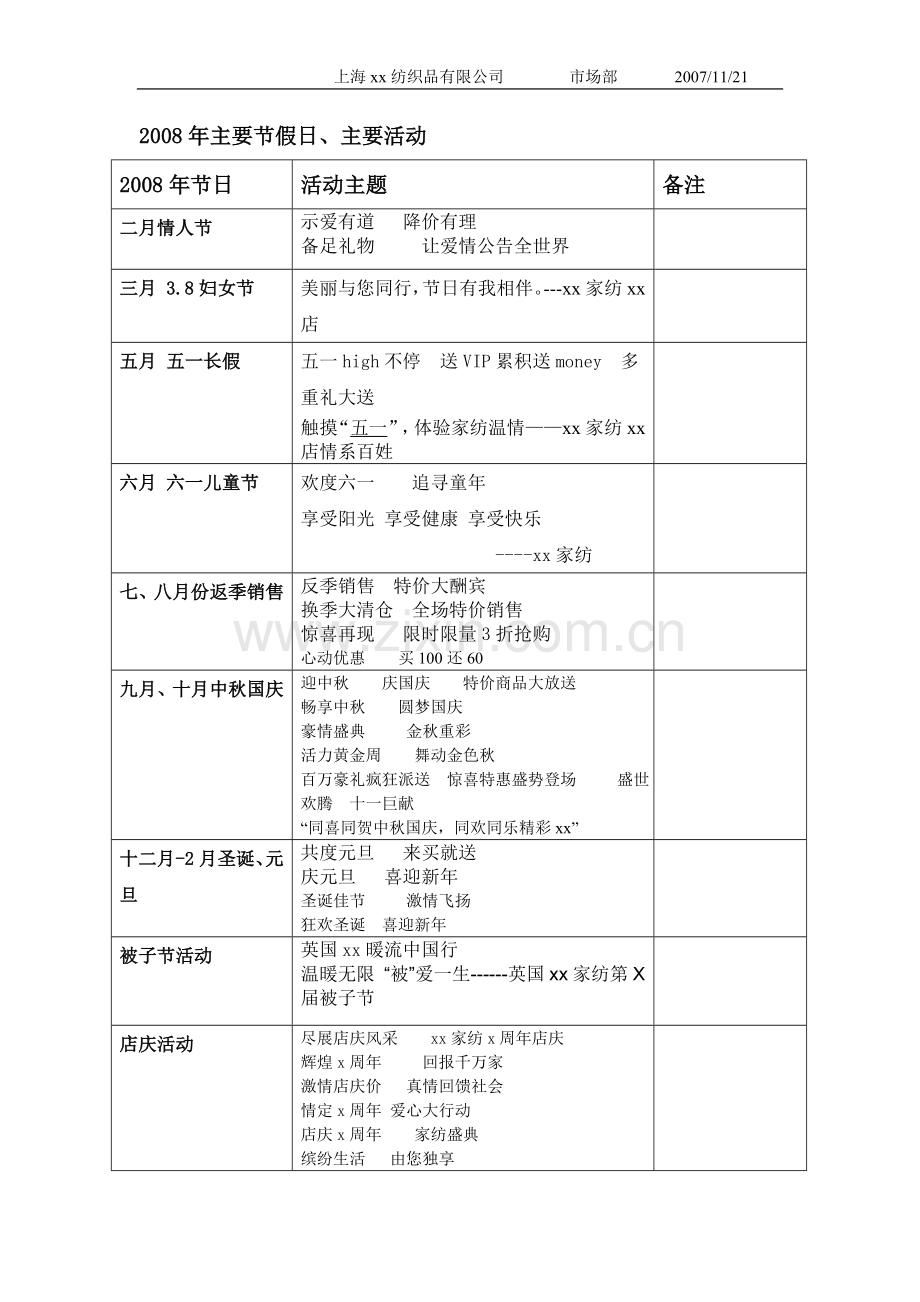 Xx品牌2008年度推广促销活动方案.doc_第3页