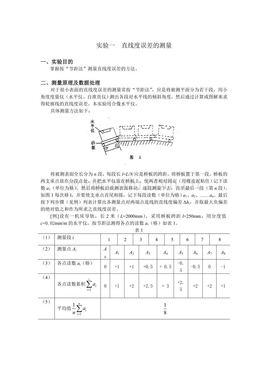 《互换性与技术测量》实验指导书（三个实验）.doc_第1页